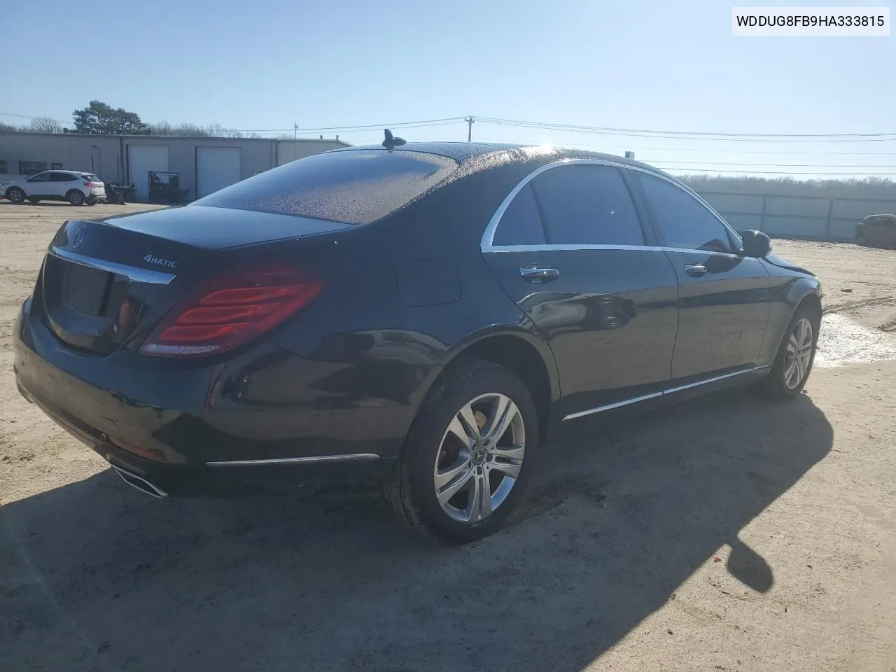 2017 Mercedes-Benz S 550 4Matic VIN: WDDUG8FB9HA333815 Lot: 39960724