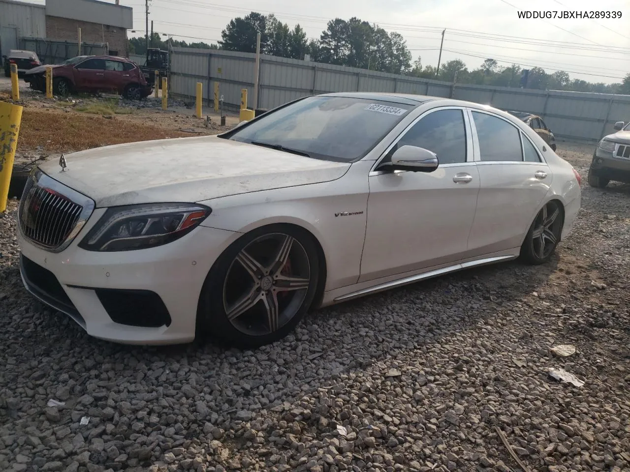 2017 Mercedes-Benz S 63 Amg VIN: WDDUG7JBXHA289339 Lot: 62113334