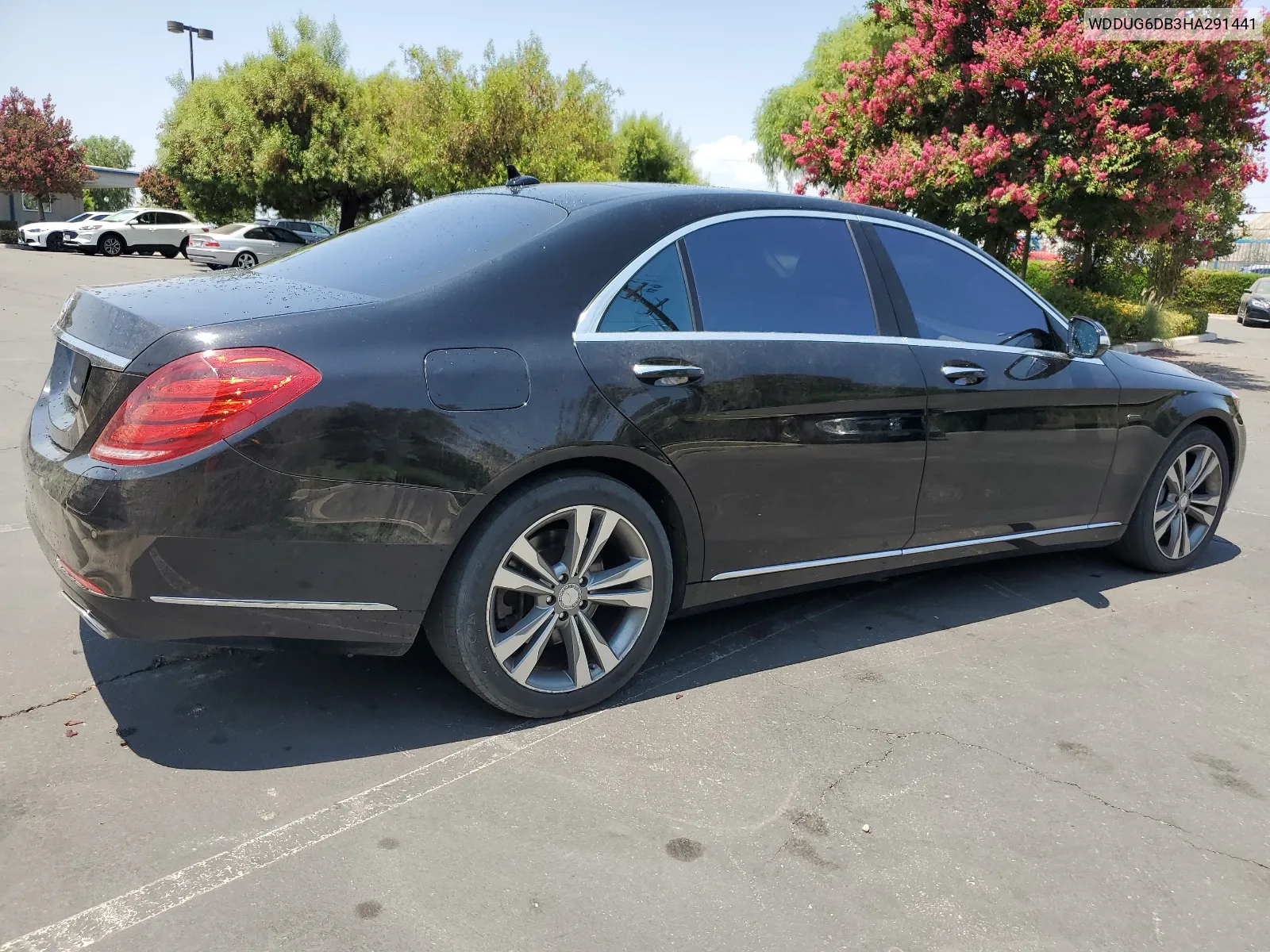 2017 Mercedes-Benz S 550E VIN: WDDUG6DB3HA291441 Lot: 64854284