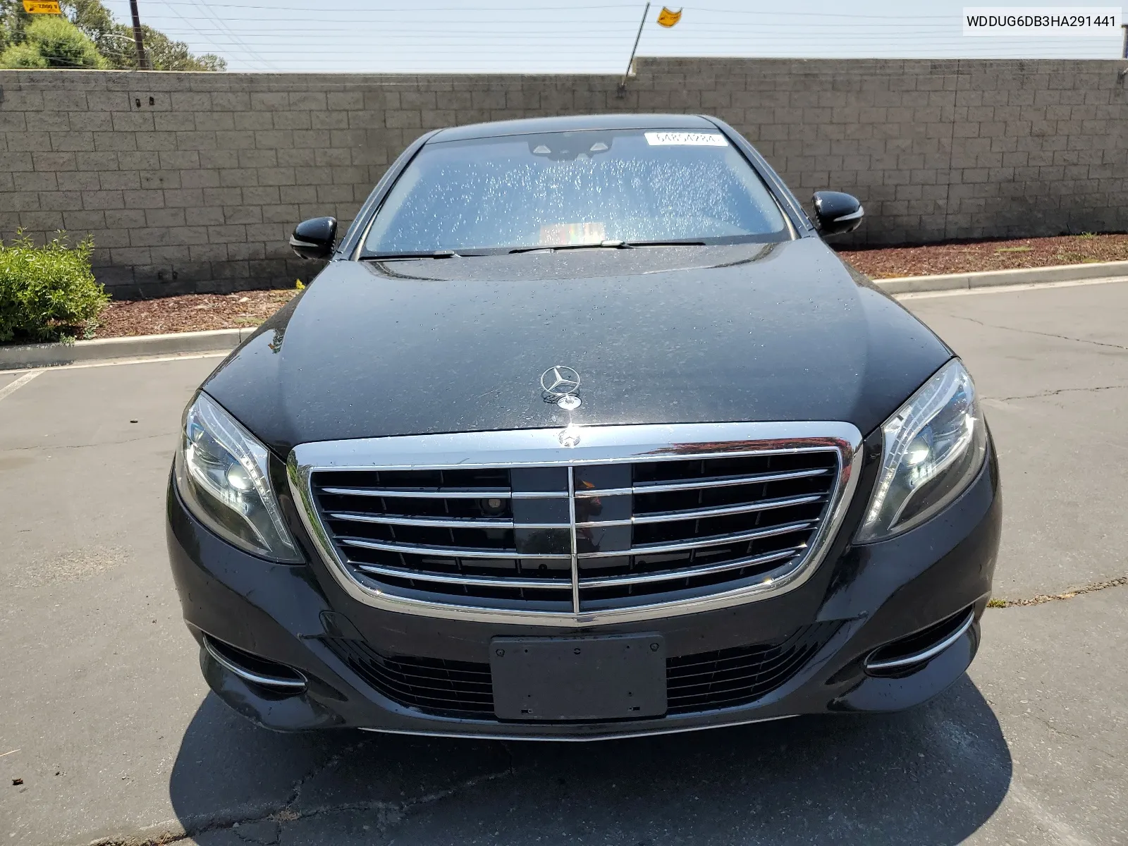 2017 Mercedes-Benz S 550E VIN: WDDUG6DB3HA291441 Lot: 64854284