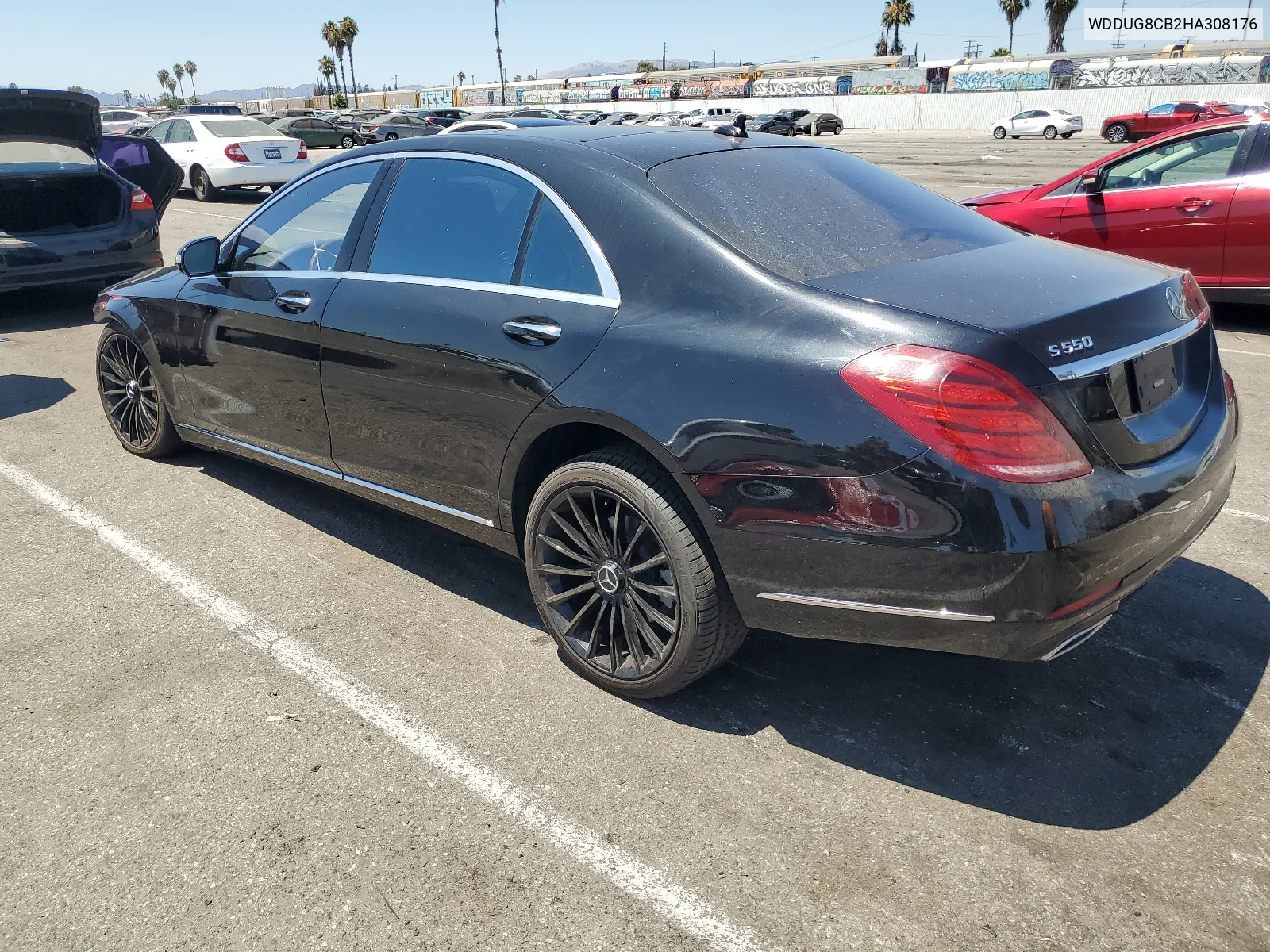 2017 Mercedes-Benz S 550 VIN: WDDUG8CB2HA308176 Lot: 65225694