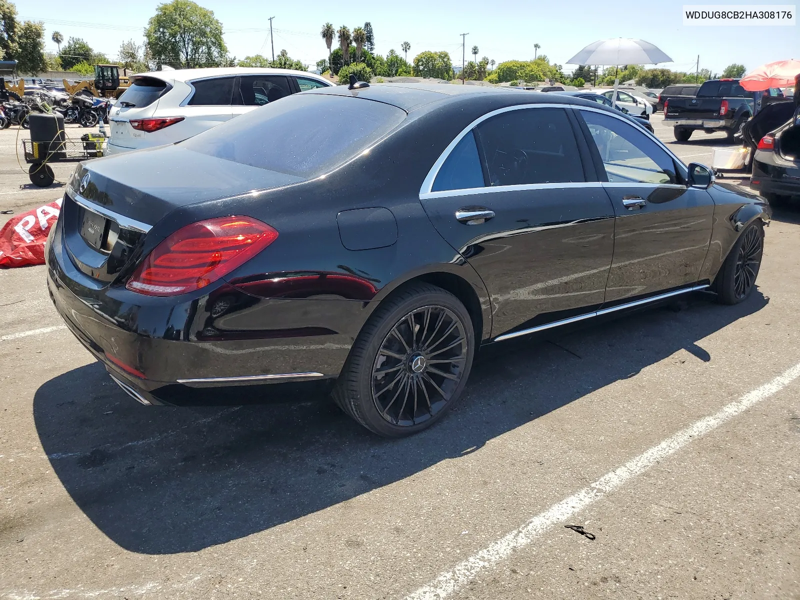 2017 Mercedes-Benz S 550 VIN: WDDUG8CB2HA308176 Lot: 65225694