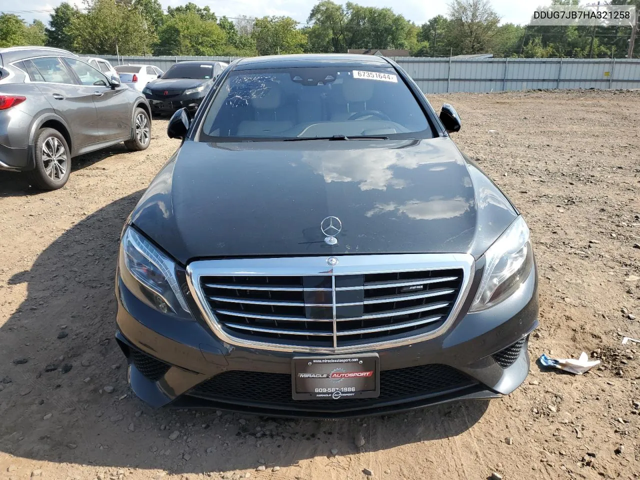 2017 Mercedes-Benz S 63 Amg VIN: DDUG7JB7HA321258 Lot: 67351644