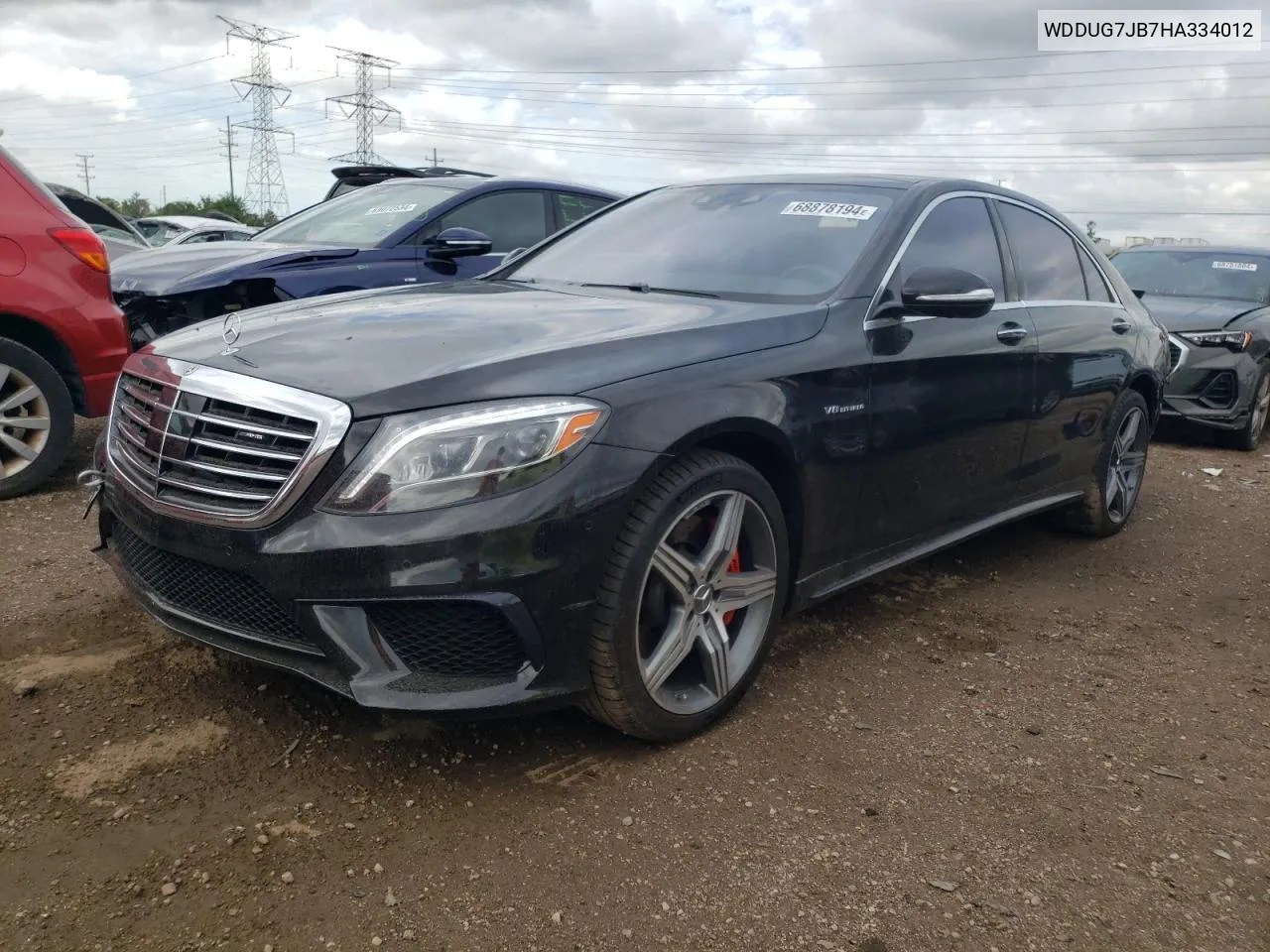 2017 Mercedes-Benz S 63 Amg VIN: WDDUG7JB7HA334012 Lot: 68878194