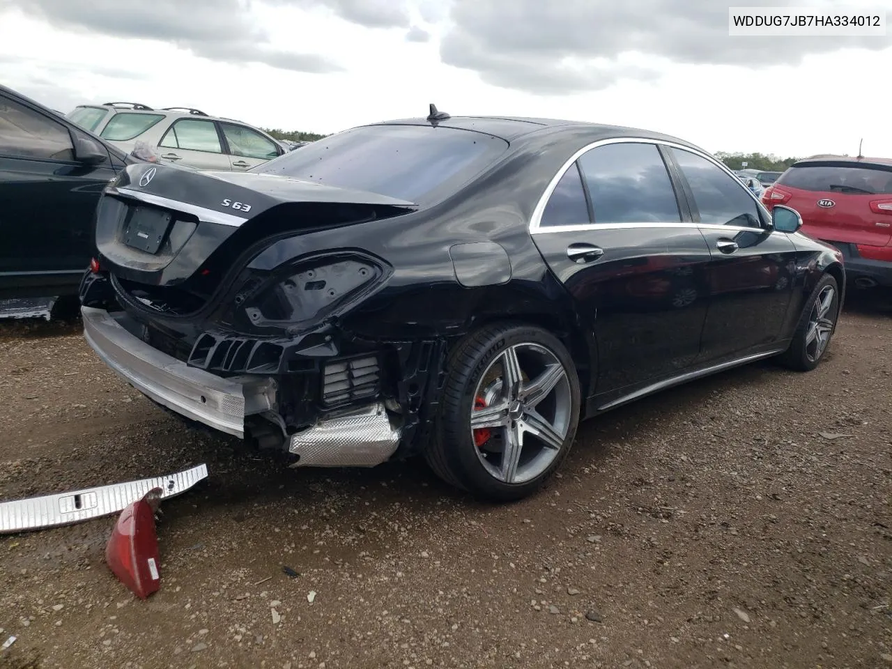 2017 Mercedes-Benz S 63 Amg VIN: WDDUG7JB7HA334012 Lot: 68878194