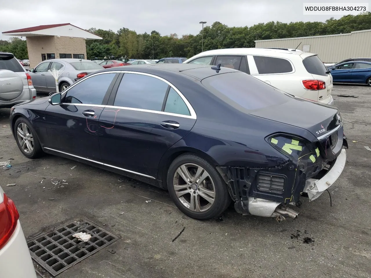 2017 Mercedes-Benz S 550 4Matic VIN: WDDUG8FB8HA304273 Lot: 69653204