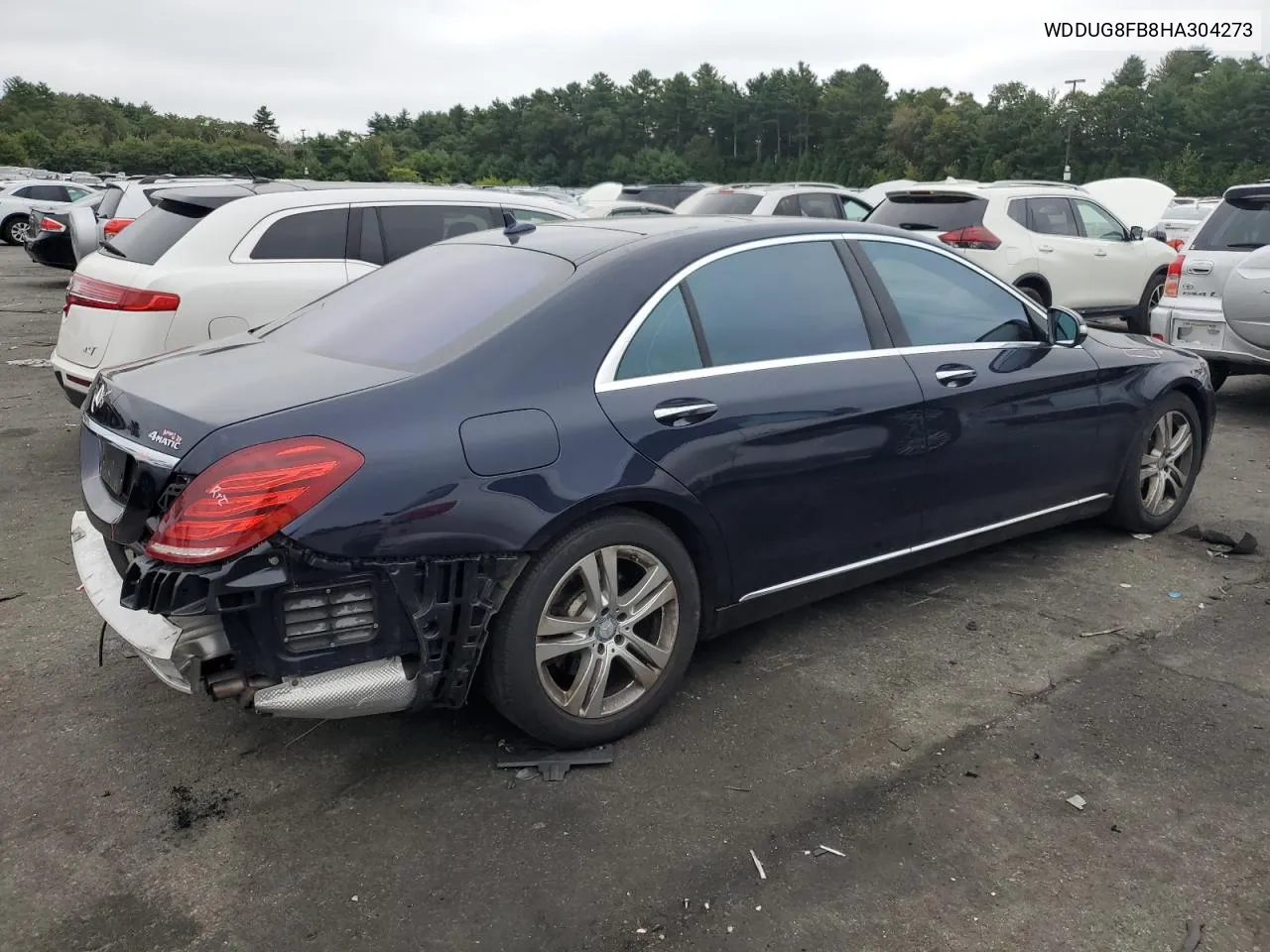 2017 Mercedes-Benz S 550 4Matic VIN: WDDUG8FB8HA304273 Lot: 69653204