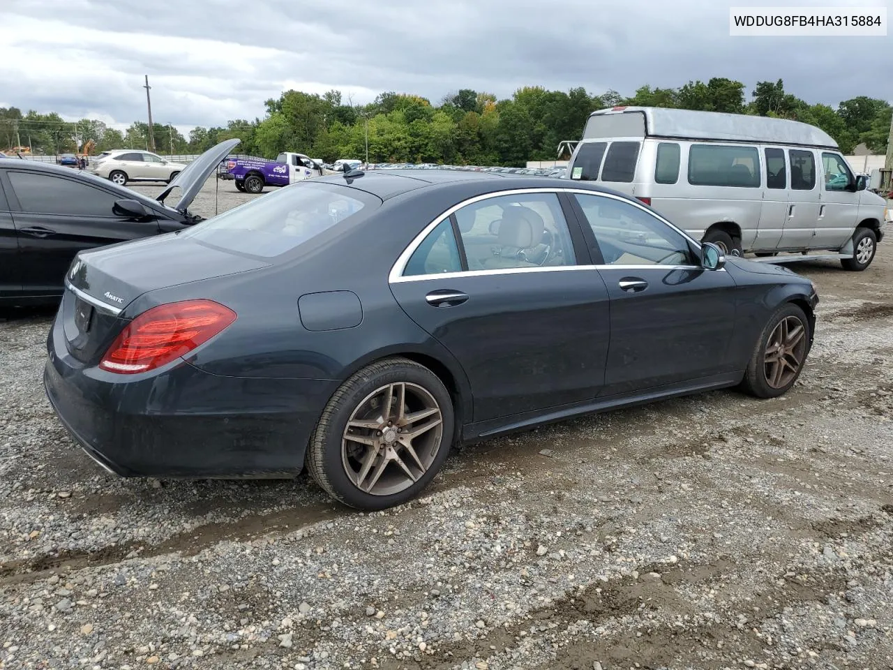 2017 Mercedes-Benz S 550 4Matic VIN: WDDUG8FB4HA315884 Lot: 70753864