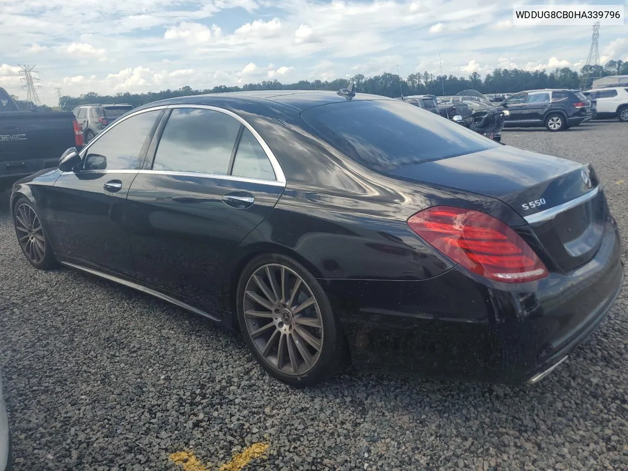 2017 Mercedes-Benz S 550 VIN: WDDUG8CB0HA339796 Lot: 73827364