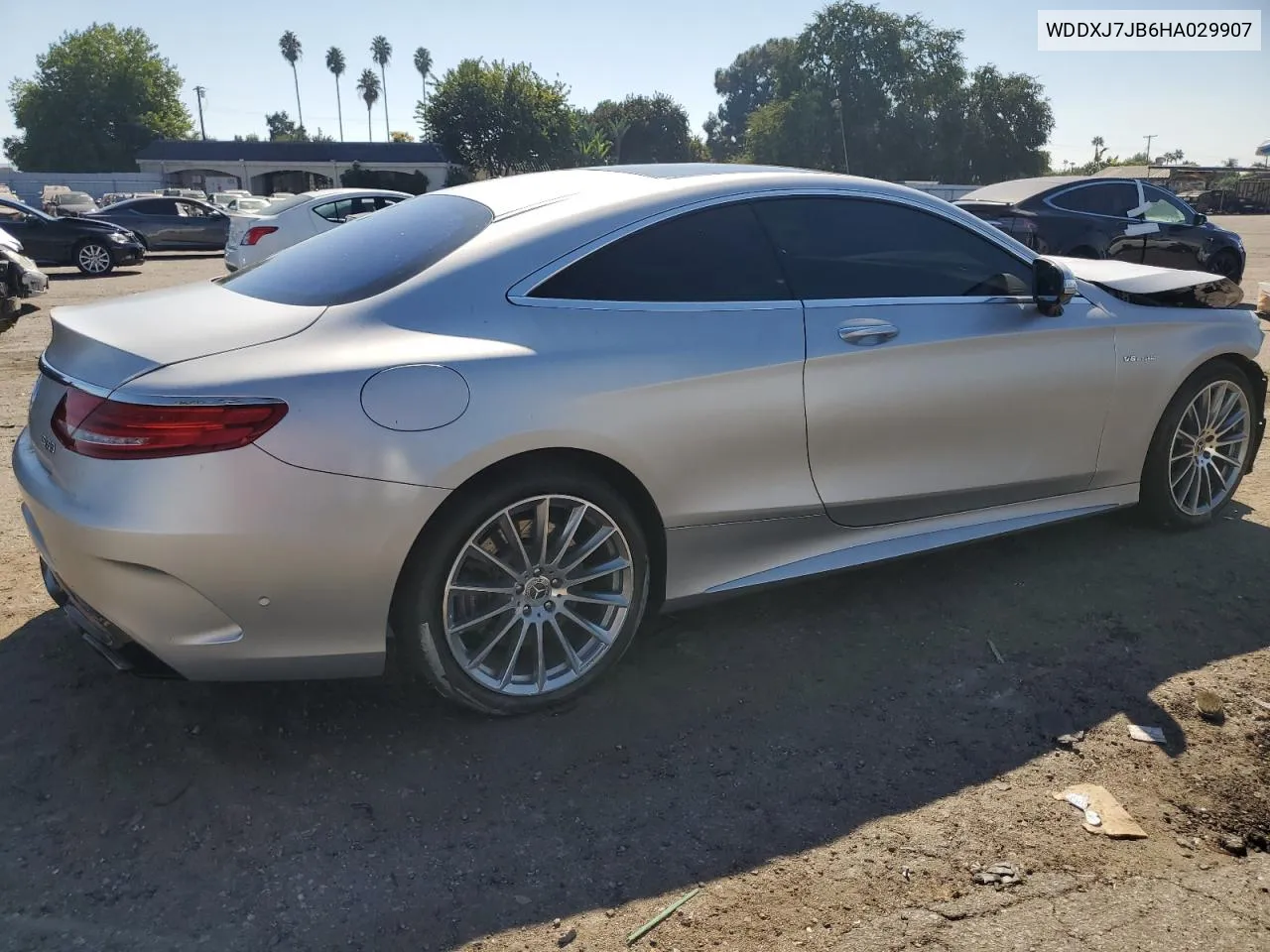 2017 Mercedes-Benz S 63 Amg VIN: WDDXJ7JB6HA029907 Lot: 74619914