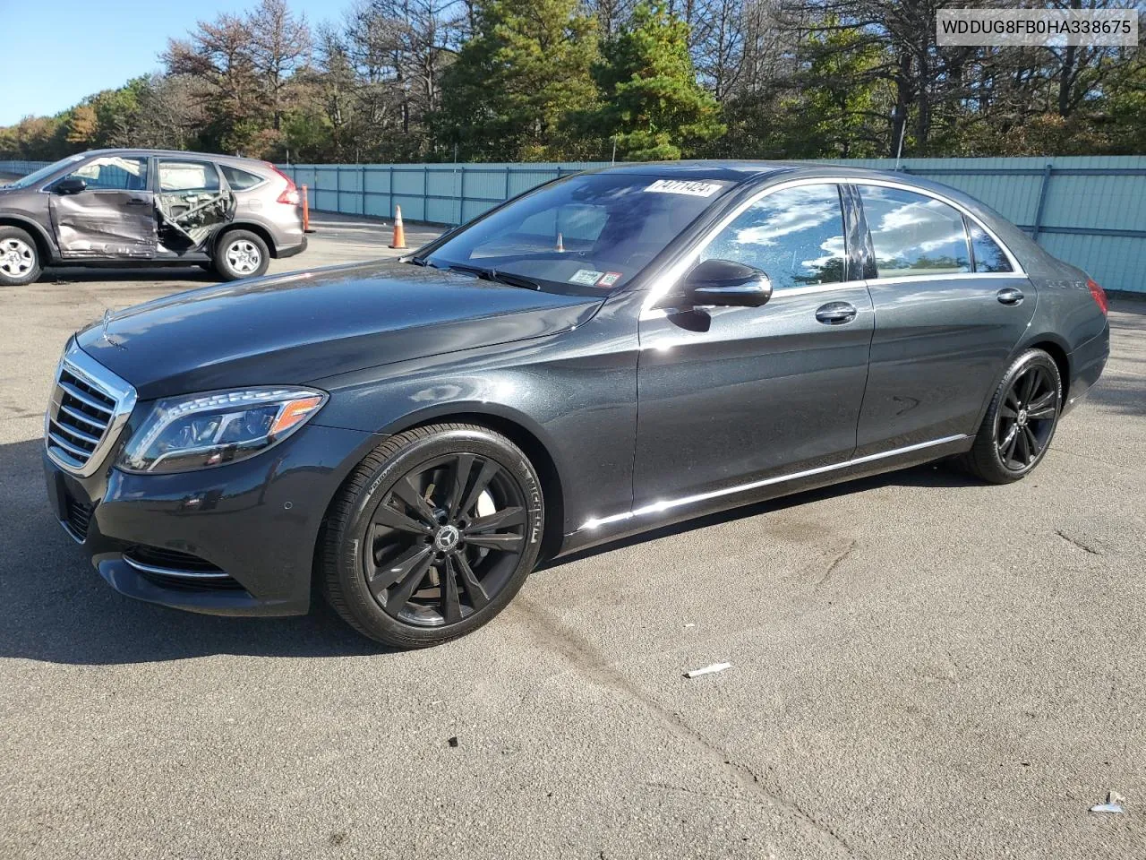 2017 Mercedes-Benz S 550 4Matic VIN: WDDUG8FB0HA338675 Lot: 74771424