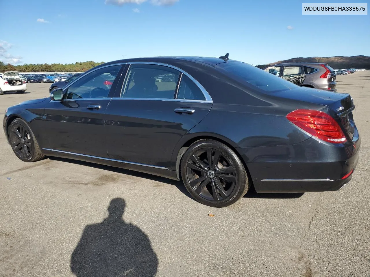 2017 Mercedes-Benz S 550 4Matic VIN: WDDUG8FB0HA338675 Lot: 74771424