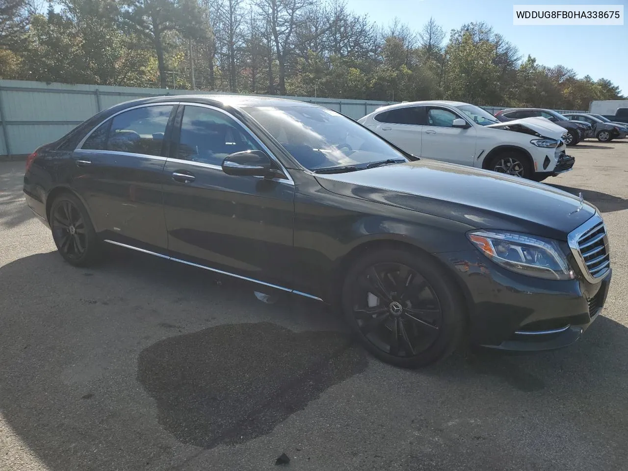 2017 Mercedes-Benz S 550 4Matic VIN: WDDUG8FB0HA338675 Lot: 74771424