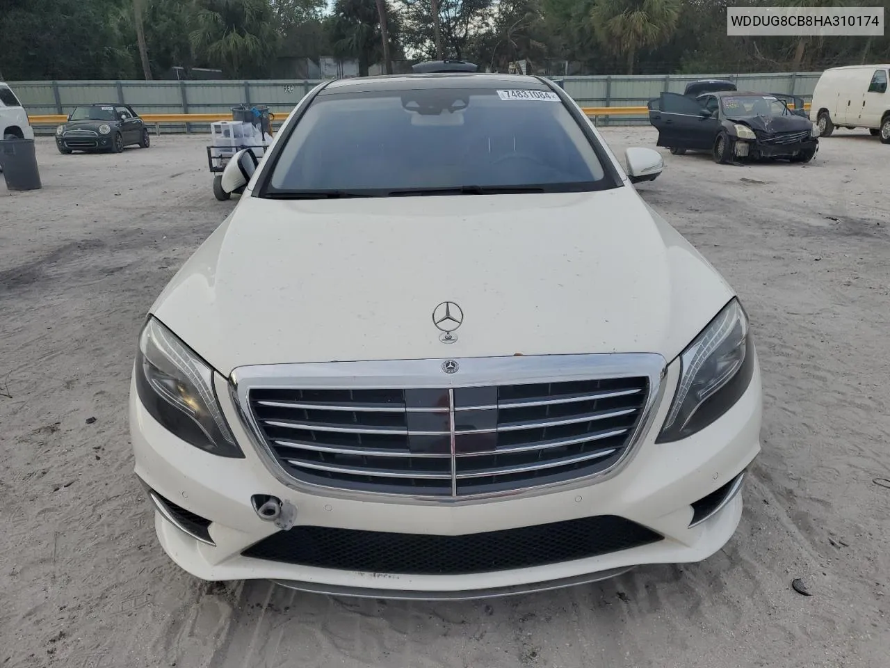 2017 Mercedes-Benz S 550 VIN: WDDUG8CB8HA310174 Lot: 74831084