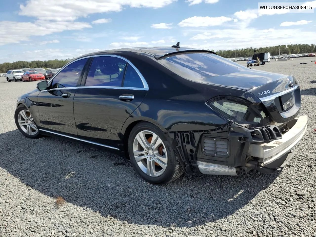 2017 Mercedes-Benz S 550 4Matic VIN: WDDUG8FB0HA308415 Lot: 76528344