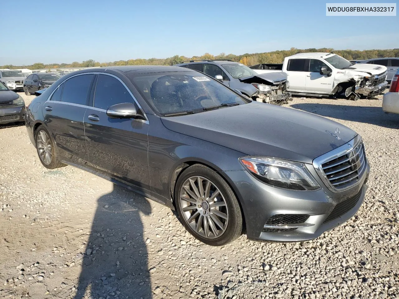 2017 Mercedes-Benz S 550 4Matic VIN: WDDUG8FBXHA332317 Lot: 76699034