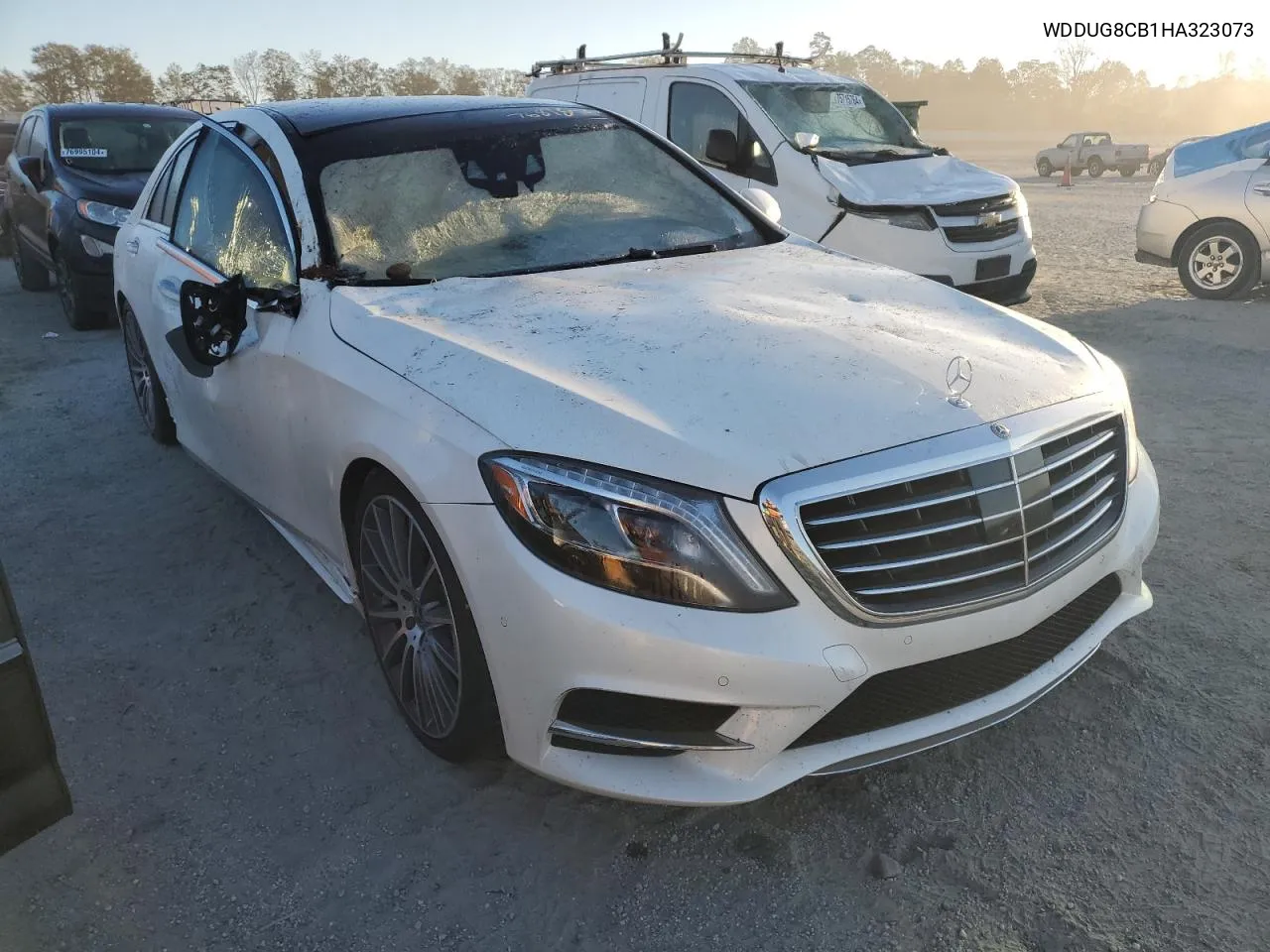 2017 Mercedes-Benz S 550 VIN: WDDUG8CB1HA323073 Lot: 76818794