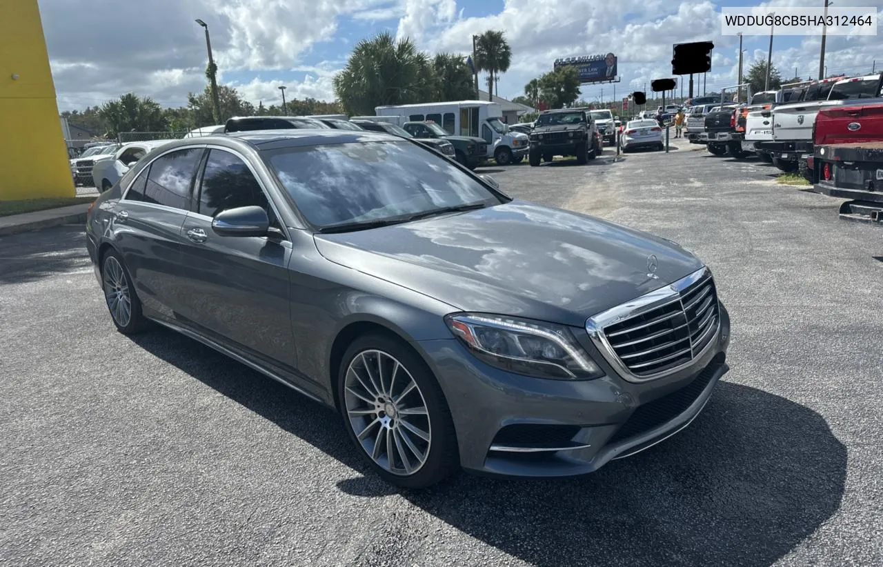 2017 Mercedes-Benz S 550 VIN: WDDUG8CB5HA312464 Lot: 77437704