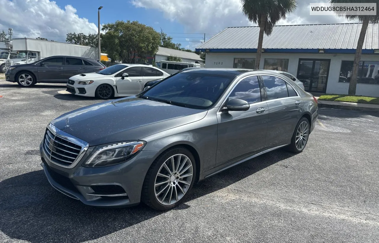 2017 Mercedes-Benz S 550 VIN: WDDUG8CB5HA312464 Lot: 77437704