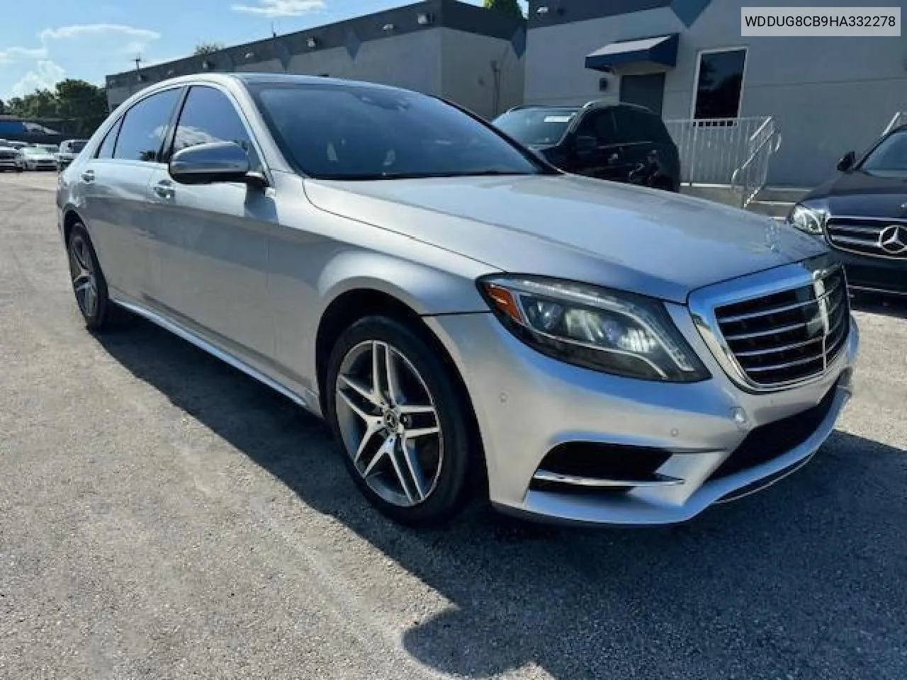 2017 Mercedes-Benz S 550 VIN: WDDUG8CB9HA332278 Lot: 78107994