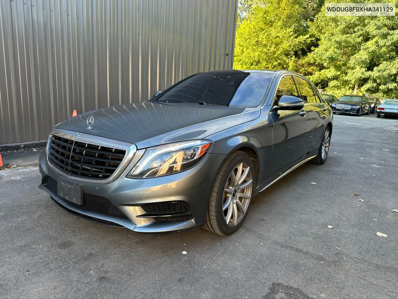 2017 Mercedes-Benz S 550 4Matic VIN: WDDUG8FBXHA341129 Lot: 80298754