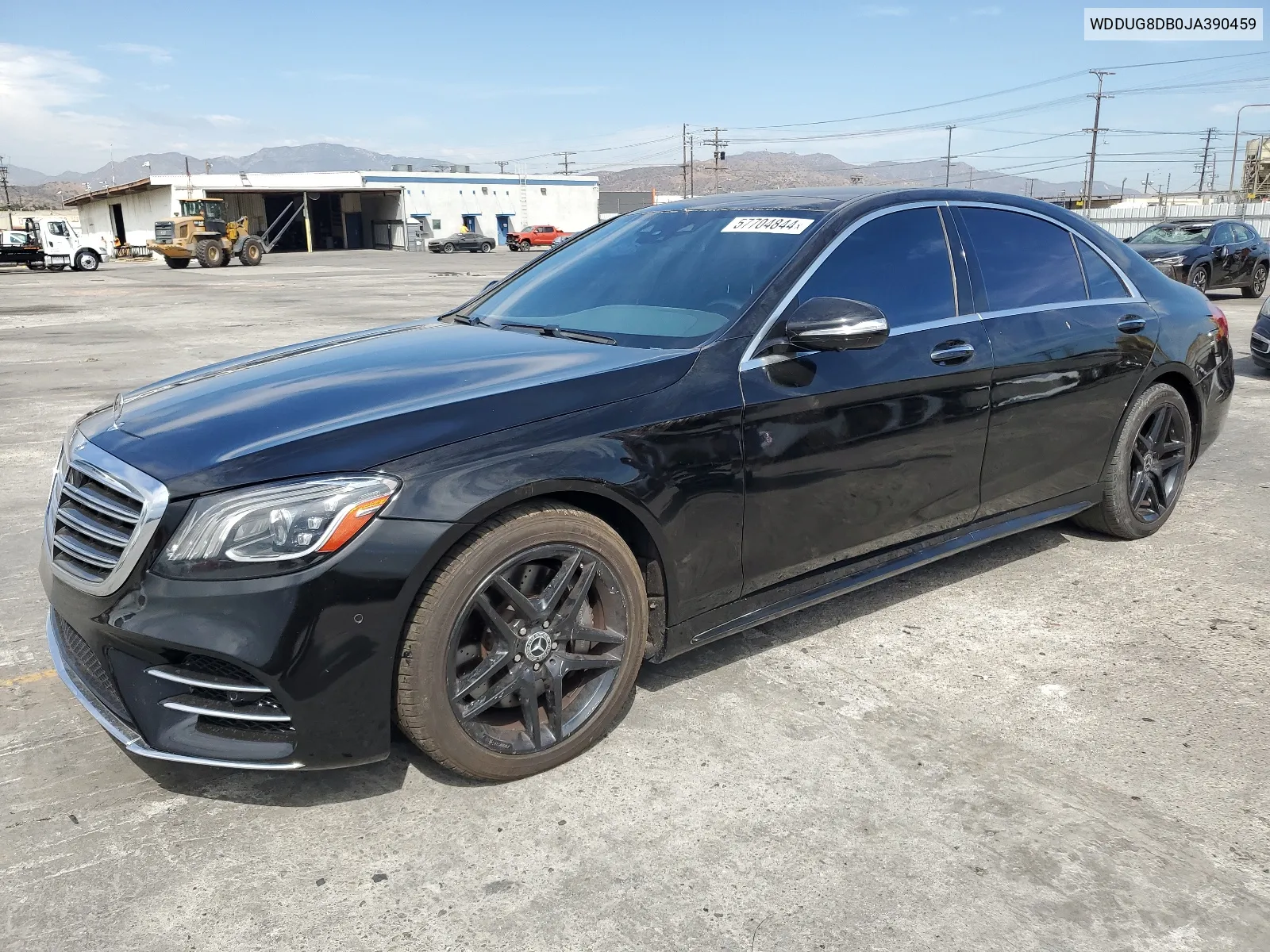 2018 Mercedes-Benz S 560 VIN: WDDUG8DB0JA390459 Lot: 57704844