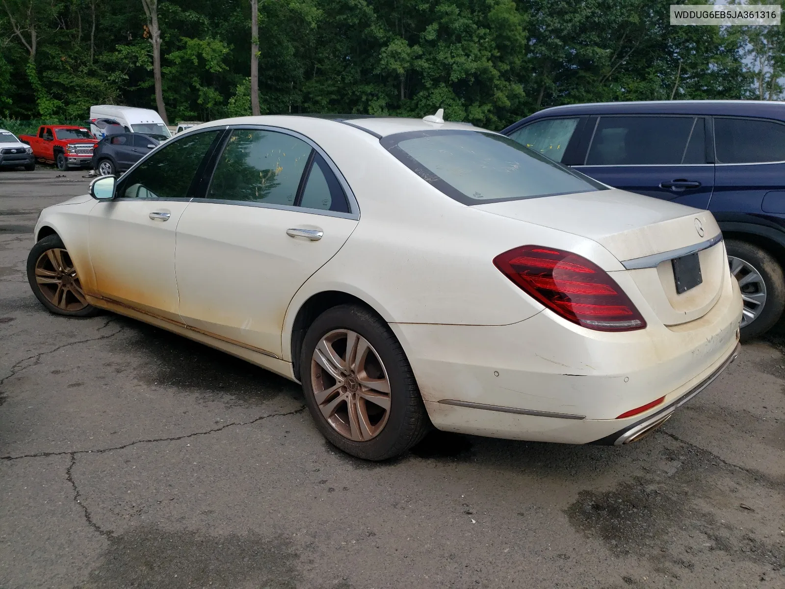 2018 Mercedes-Benz S 450 4Matic VIN: WDDUG6EB5JA361316 Lot: 65776594