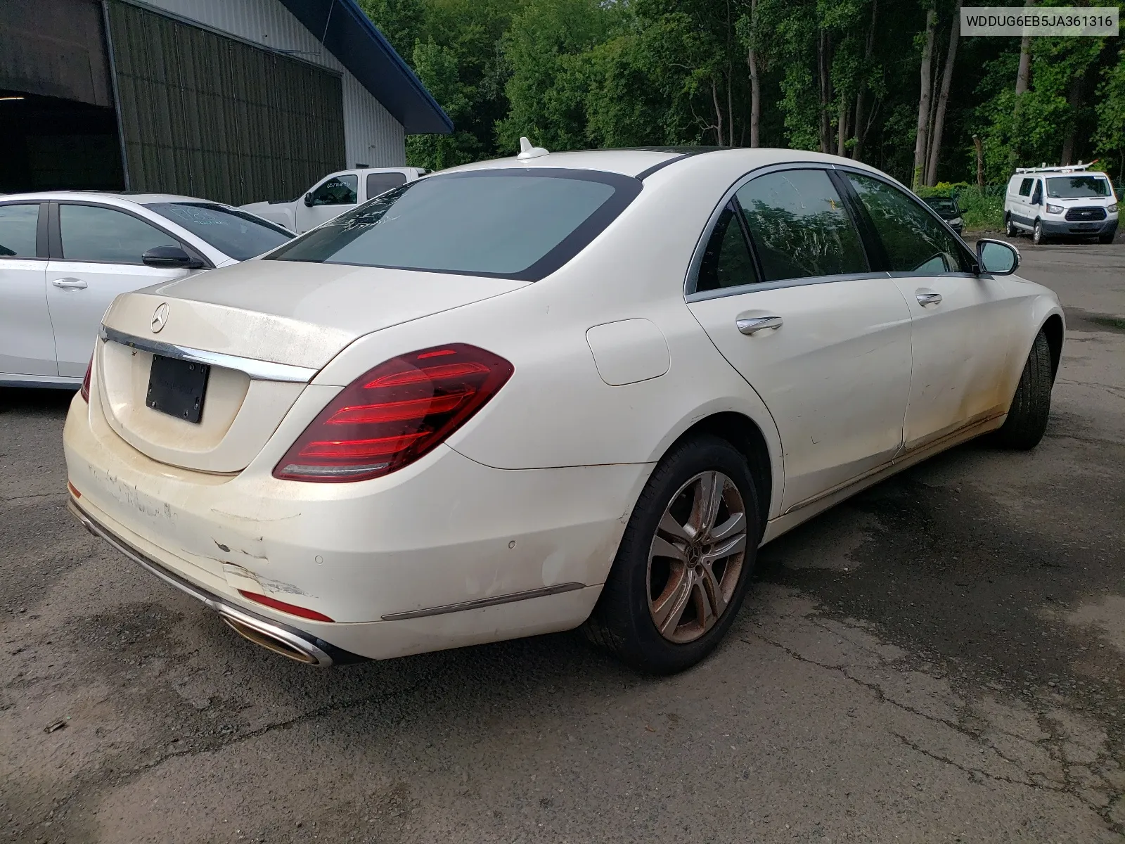 2018 Mercedes-Benz S 450 4Matic VIN: WDDUG6EB5JA361316 Lot: 65776594