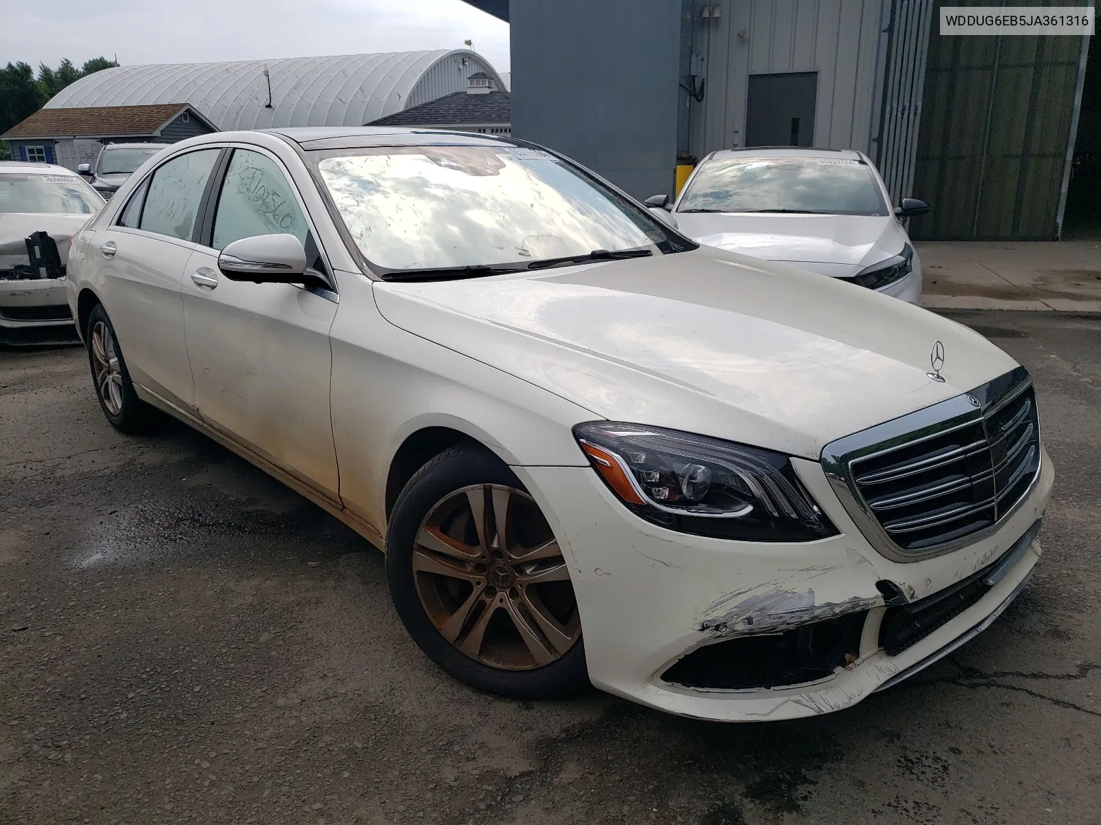 2018 Mercedes-Benz S 450 4Matic VIN: WDDUG6EB5JA361316 Lot: 65776594