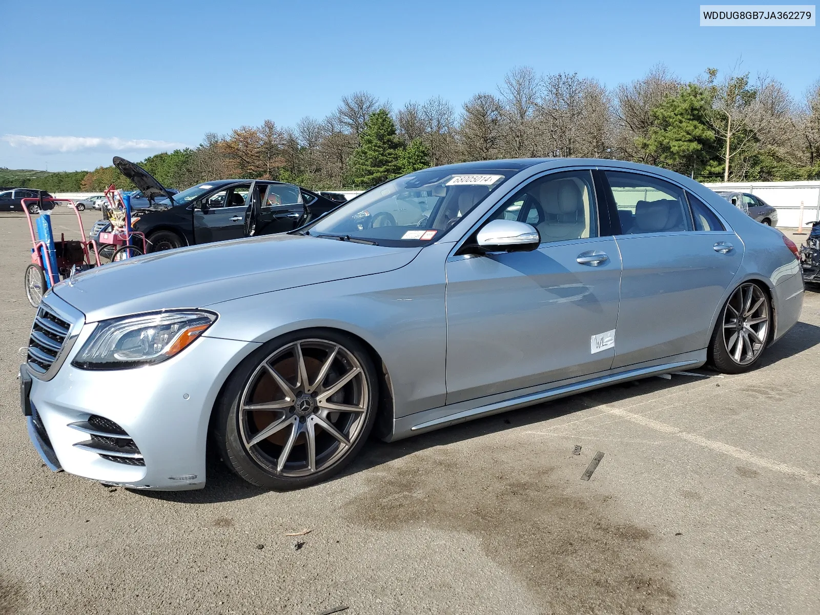 2018 Mercedes-Benz S 560 4Matic VIN: WDDUG8GB7JA362279 Lot: 68005014