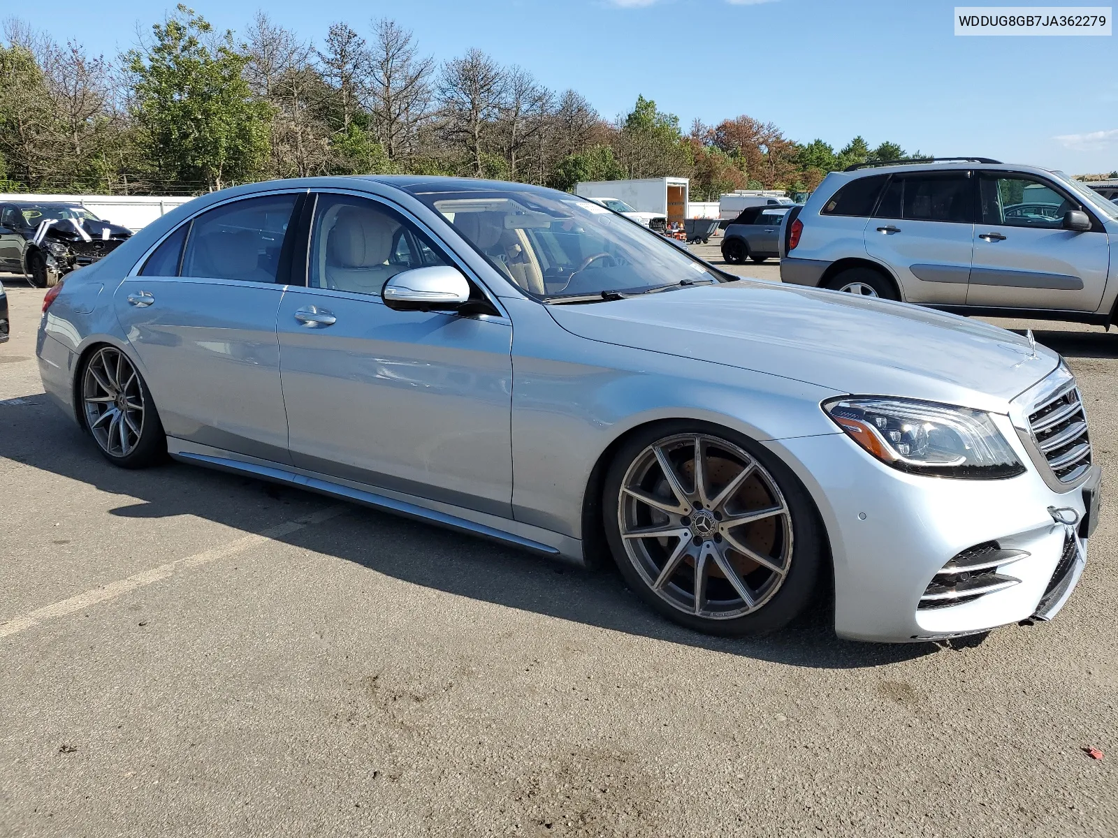 2018 Mercedes-Benz S 560 4Matic VIN: WDDUG8GB7JA362279 Lot: 68005014