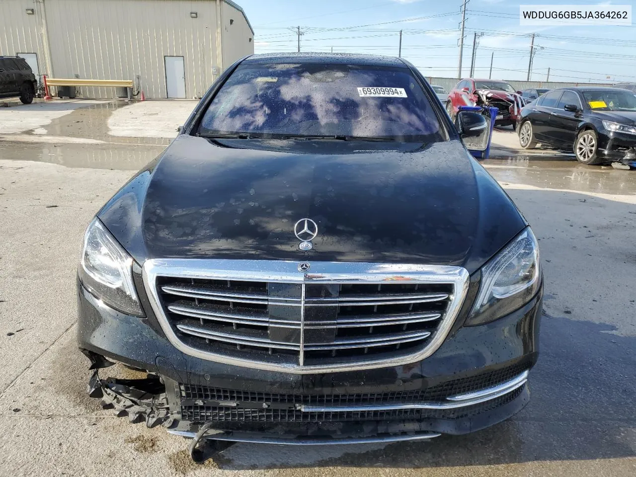 2018 Mercedes-Benz S 450 VIN: WDDUG6GB5JA364262 Lot: 69309994