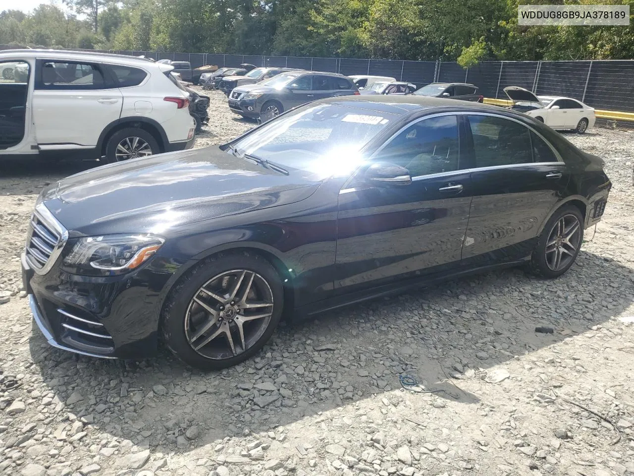 2018 Mercedes-Benz S 560 4Matic VIN: WDDUG8GB9JA378189 Lot: 69859204