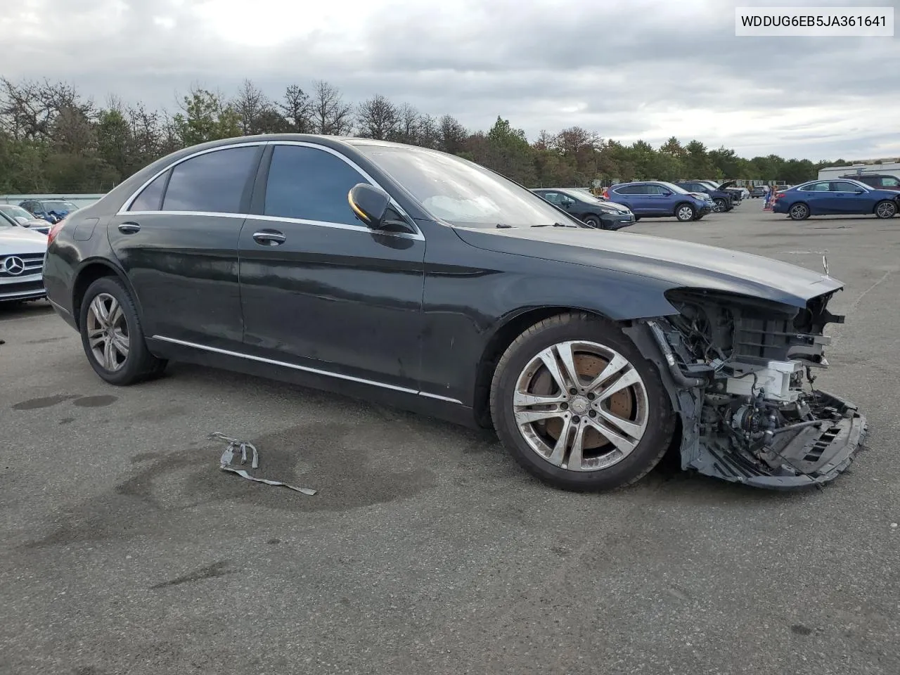 2018 Mercedes-Benz S 450 4Matic VIN: WDDUG6EB5JA361641 Lot: 71464404