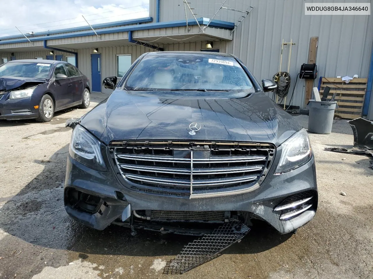 2018 Mercedes-Benz S 560 4Matic VIN: WDDUG8GB4JA346640 Lot: 72939894