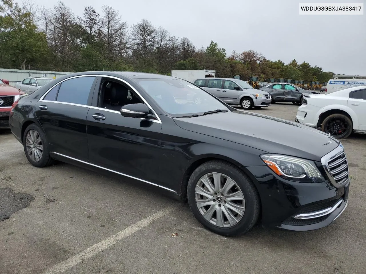 2018 Mercedes-Benz S 560 4Matic VIN: WDDUG8GBXJA383417 Lot: 73093964