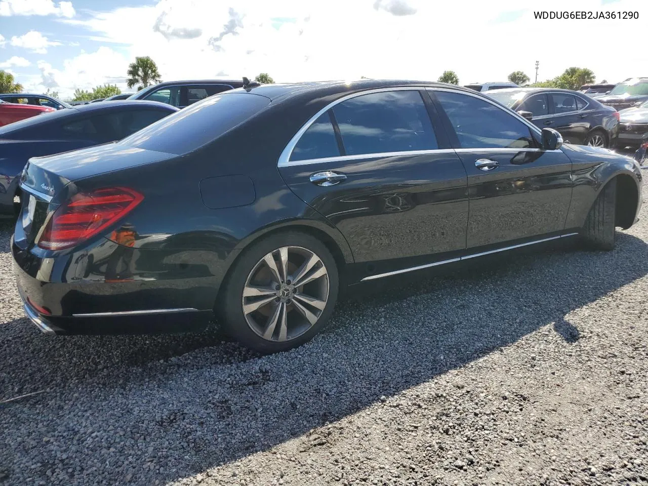 2018 Mercedes-Benz S 450 4Matic VIN: WDDUG6EB2JA361290 Lot: 74142414