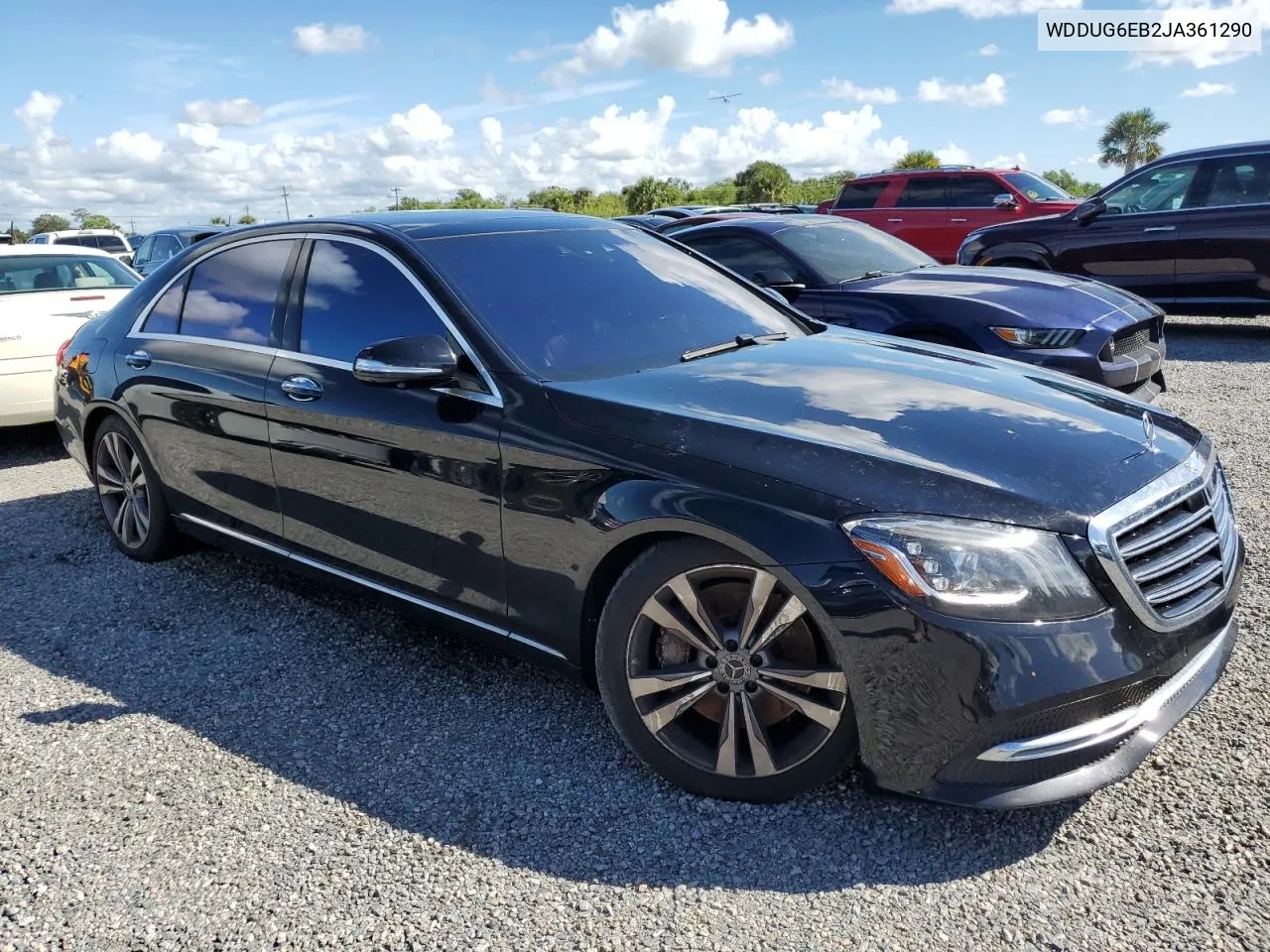 2018 Mercedes-Benz S 450 4Matic VIN: WDDUG6EB2JA361290 Lot: 74142414