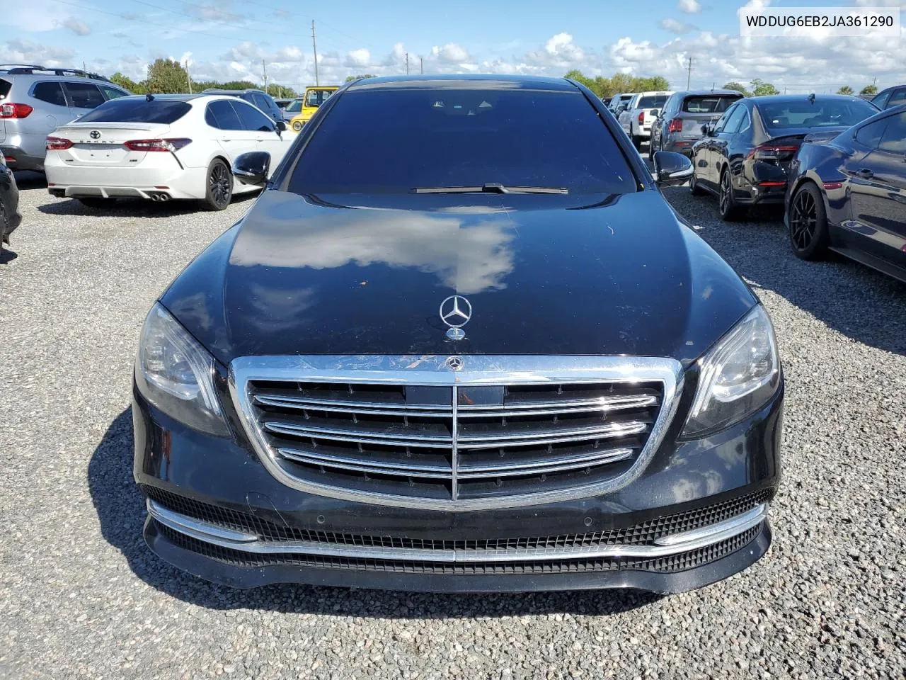 2018 Mercedes-Benz S 450 4Matic VIN: WDDUG6EB2JA361290 Lot: 74142414