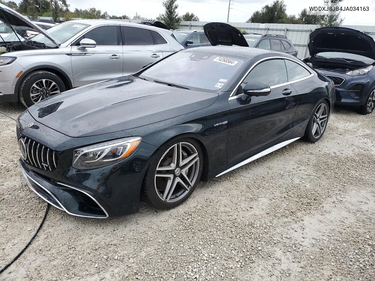 2018 Mercedes-Benz S 63 Amg VIN: WDDXJ8JB4JA034163 Lot: 74268564