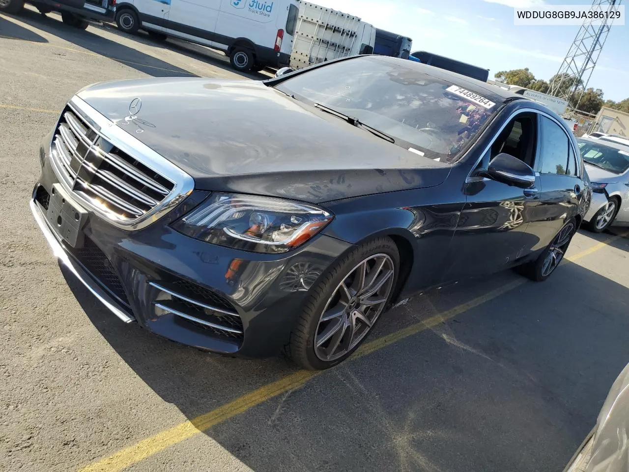 2018 Mercedes-Benz S 560 4Matic VIN: WDDUG8GB9JA386129 Lot: 74489264