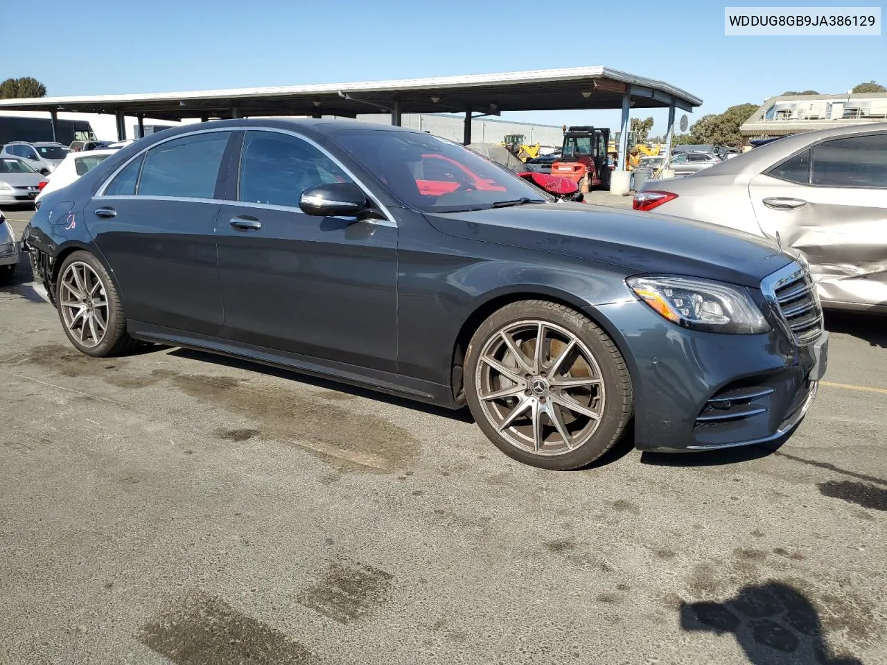 2018 Mercedes-Benz S 560 4Matic VIN: WDDUG8GB9JA386129 Lot: 74489264