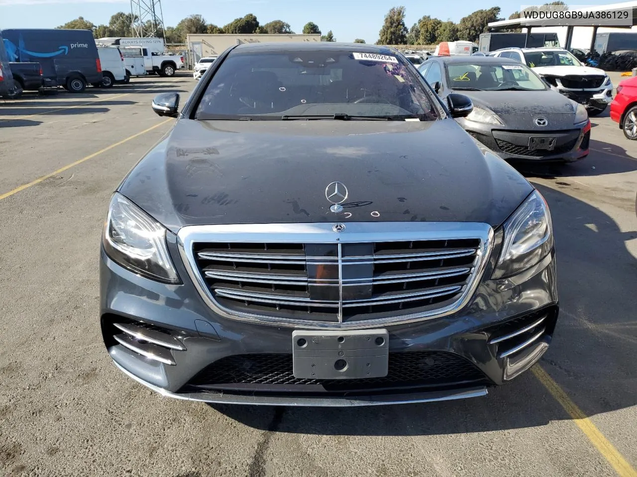 2018 Mercedes-Benz S 560 4Matic VIN: WDDUG8GB9JA386129 Lot: 74489264