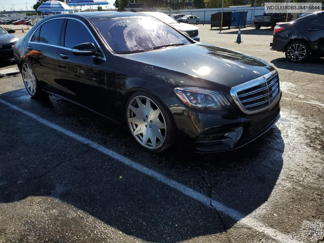 2018 Mercedes-Benz S 560 VIN: WDDUG8DB3JA416844 Lot: 76100654