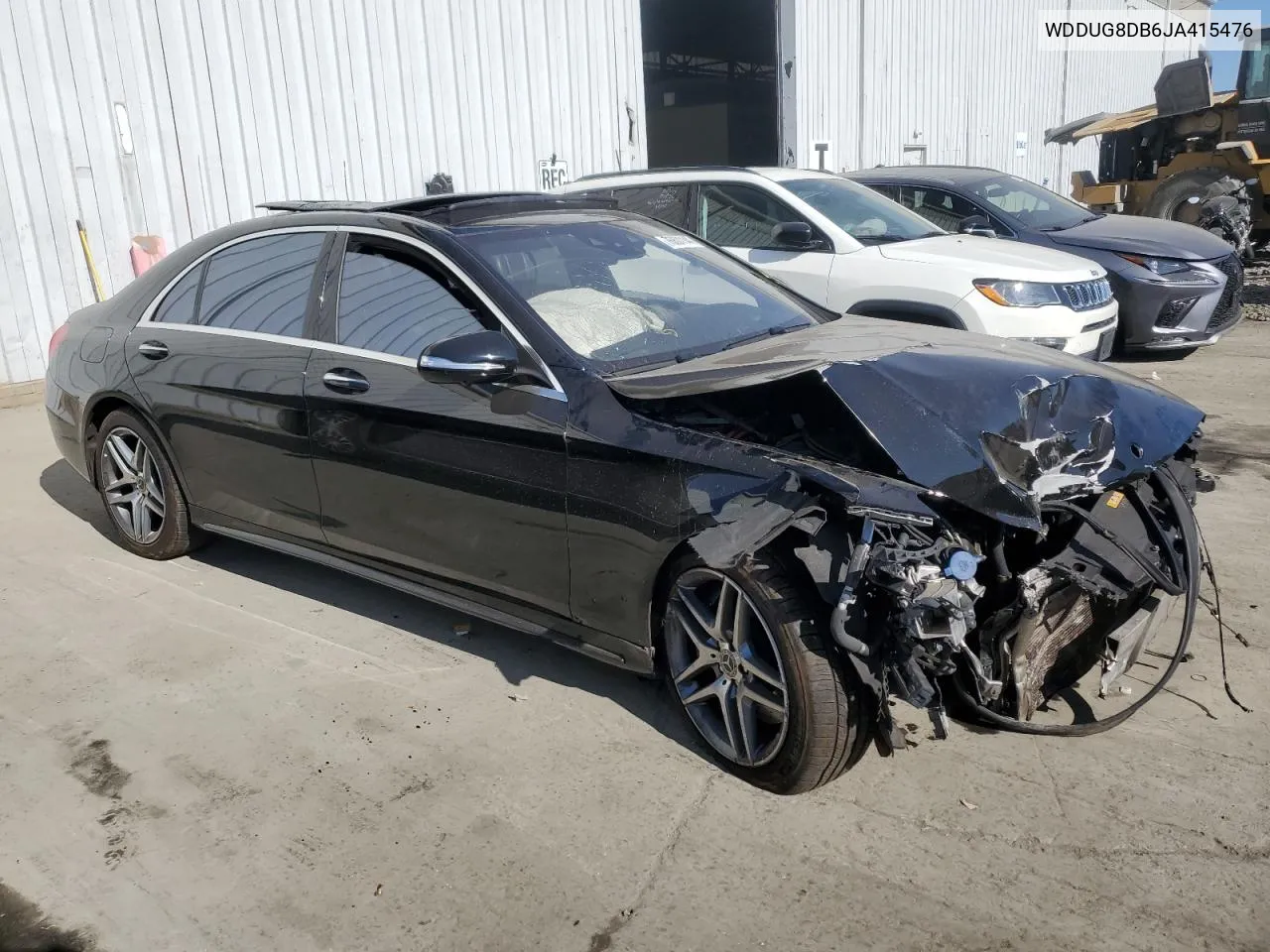 2018 Mercedes-Benz S 560 VIN: WDDUG8DB6JA415476 Lot: 76801144