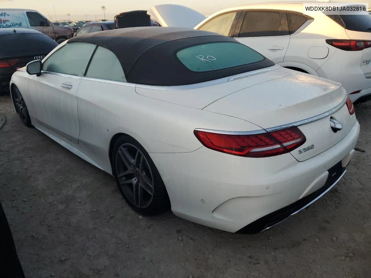 2018 Mercedes-Benz S 560 VIN: WDDXK8DB1JA032816 Lot: 77000674