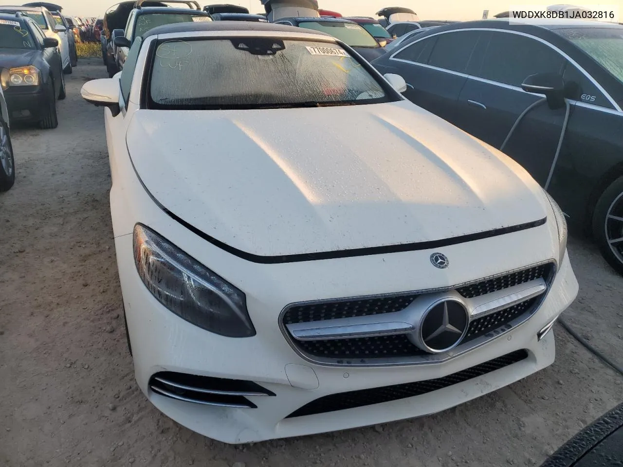 2018 Mercedes-Benz S 560 VIN: WDDXK8DB1JA032816 Lot: 77000674