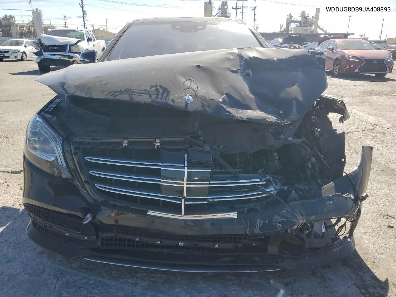 2018 Mercedes-Benz S 560 VIN: WDDUG8DB9JA408893 Lot: 77385354