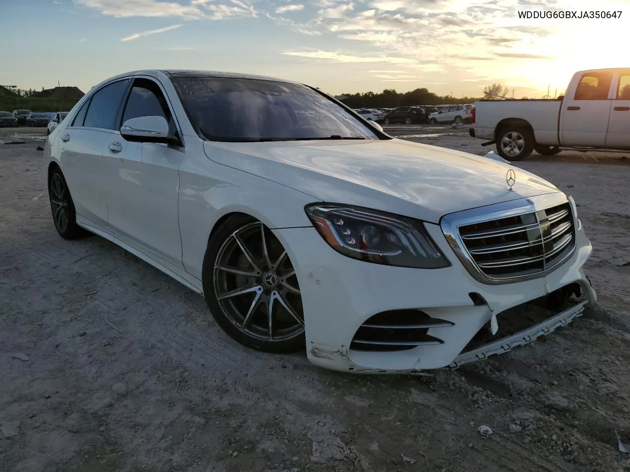 2018 Mercedes-Benz S 450 VIN: WDDUG6GBXJA350647 Lot: 77954874