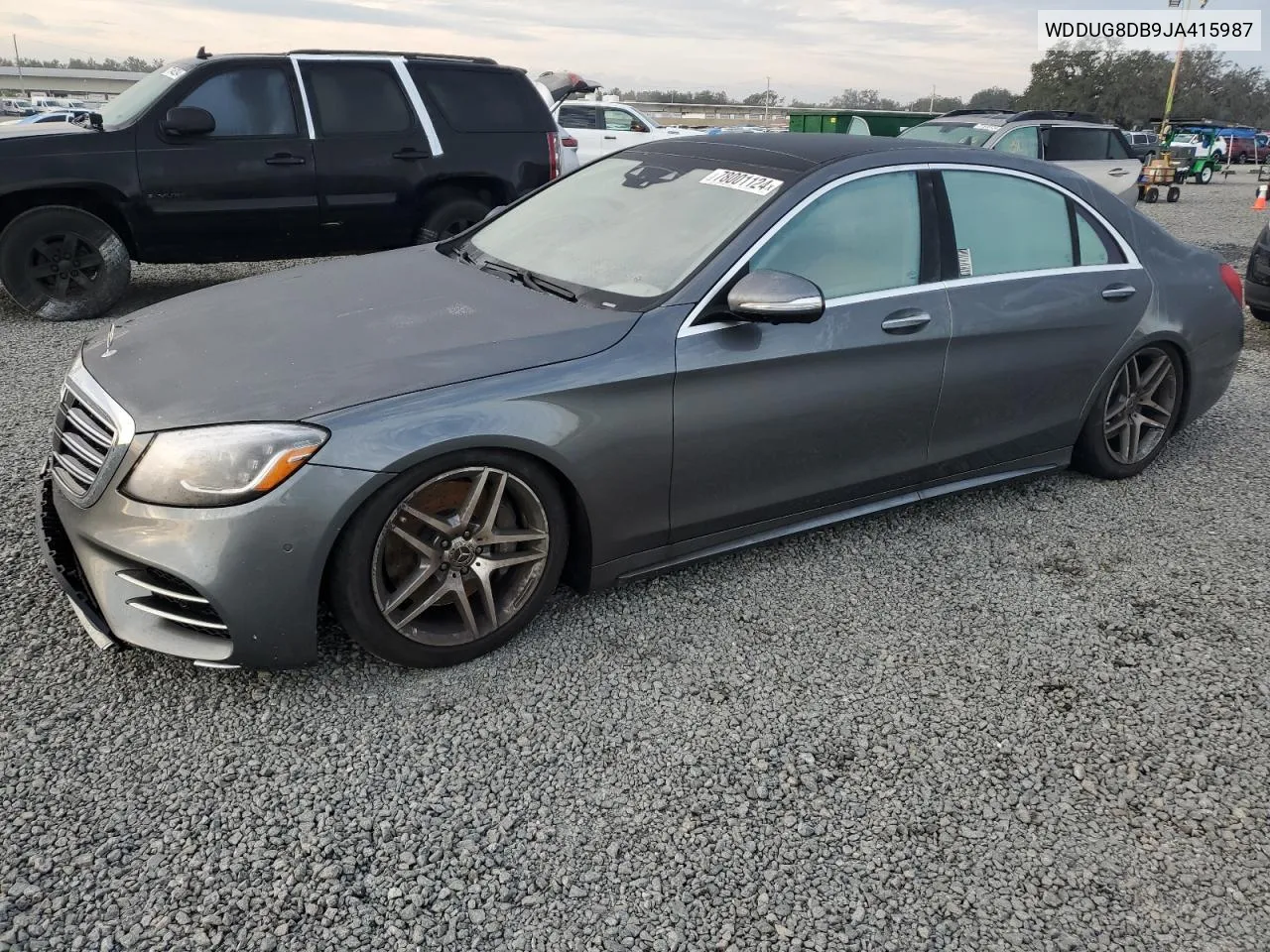 2018 Mercedes-Benz S 560 VIN: WDDUG8DB9JA415987 Lot: 78001124